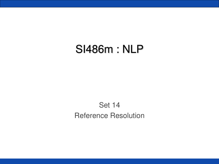 si486m nlp