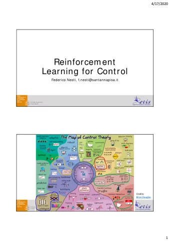 Reinforcement  Learning for Control  Federico Nesti, f.nesti@santannapisa.it  Federico Nesti,