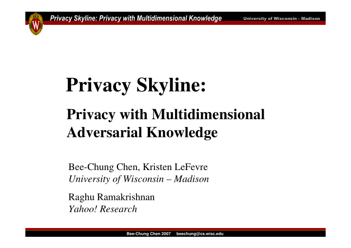 privacy skyline