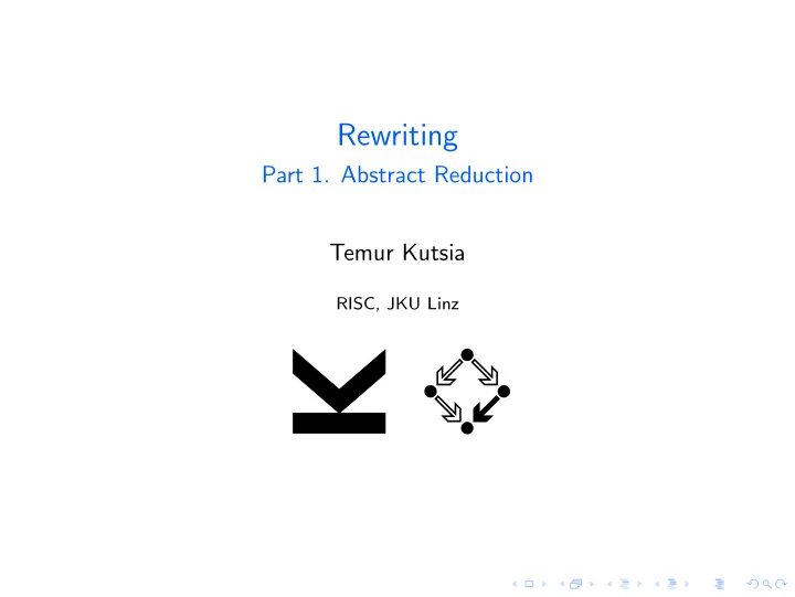 rewriting