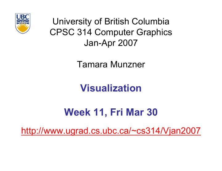 visualization week 11 fri mar 30