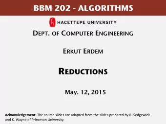 Birds-eye view  Desiderata.  Classify problems according to computational requirements.