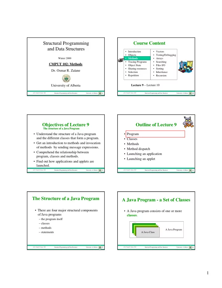 structural programming course content and data structures