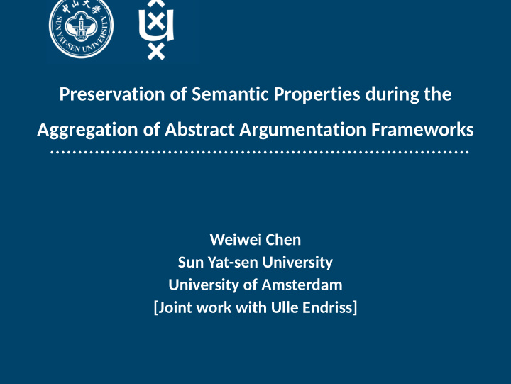 preservation of semantic properties during the