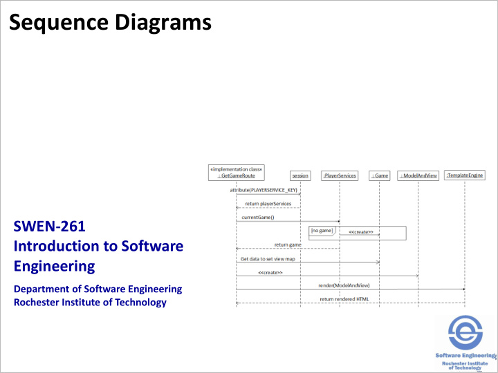 sequence diagrams