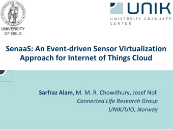 SenaaS: An Event-driven Sensor Virtualization  Approach for Internet of
