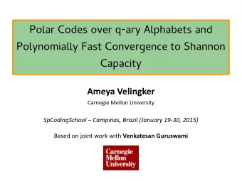 P  o  l  a  r  C  o  d  e  s  o  v  e  r  q  -  a  r  y  A  l  p  h  a  b  e  t  s  a  n  d  P  o