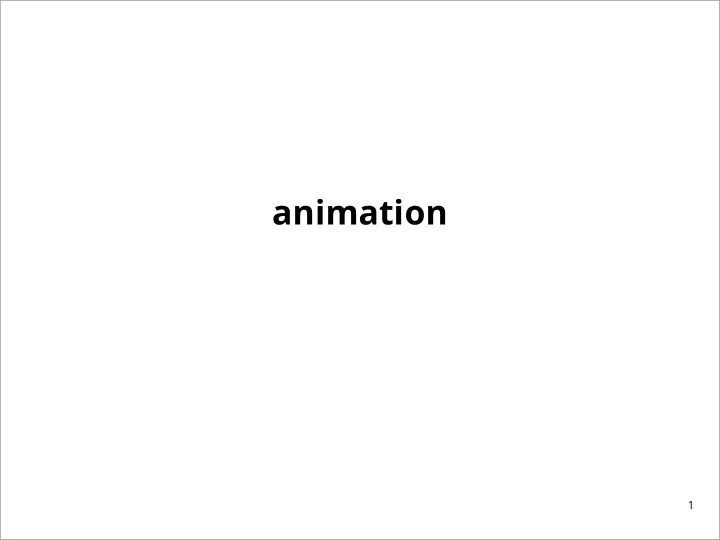 animation