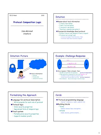 1  Terms  Actions and Cords  Actions  t ::=  c  constant term   send t;  send a term t  x
