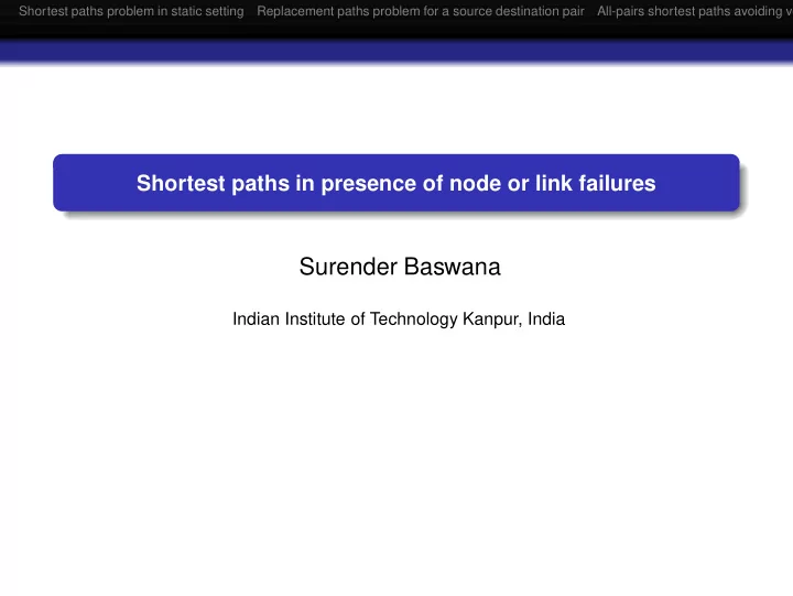 surender baswana