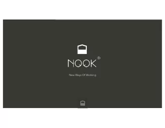 New Ways Of Working  Bridging the Gap  between Open Plan Environments  &amp;  Enclosed Meeting