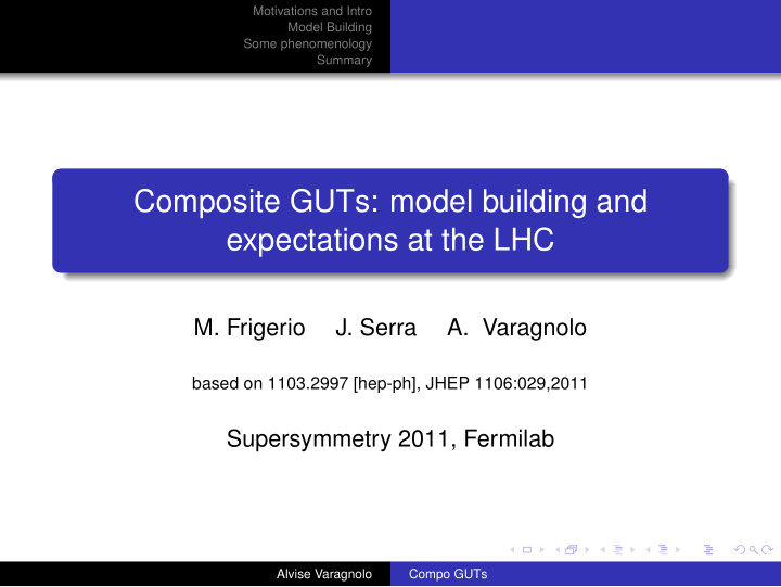 composite guts model building and expectations at the lhc