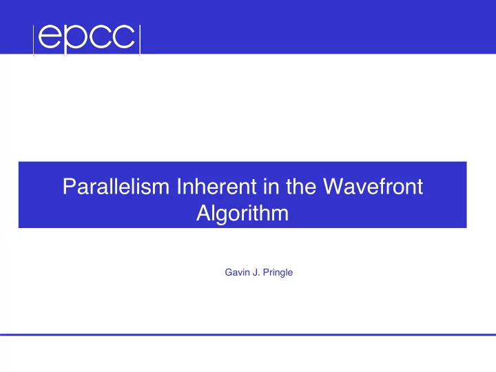 algorithm