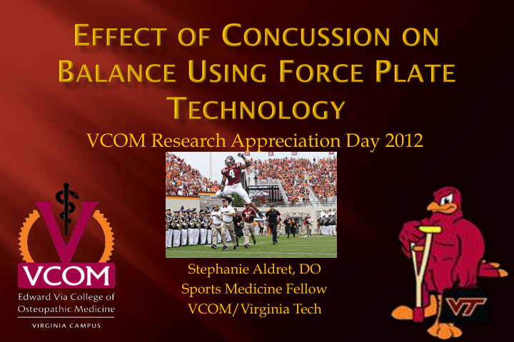 vcom research appreciation day 2012