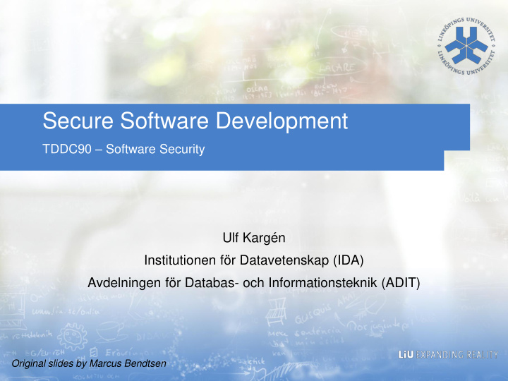 secure software development