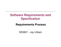 software requirements and specification