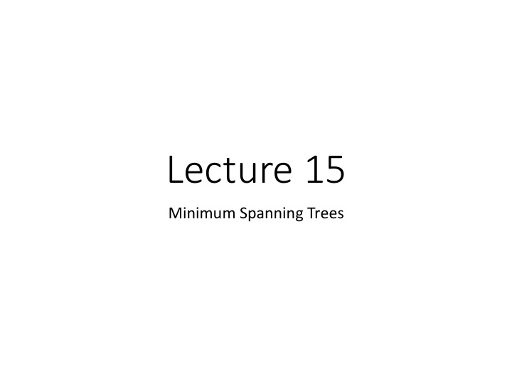 lecture 15
