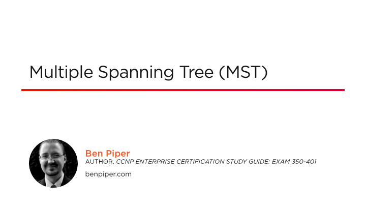 multiple spanning tree mst