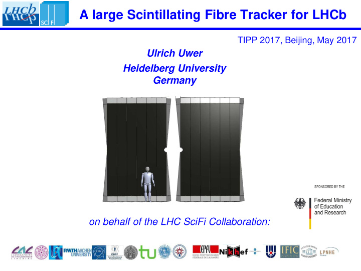 a large scintillating fibre tracker for lhcb