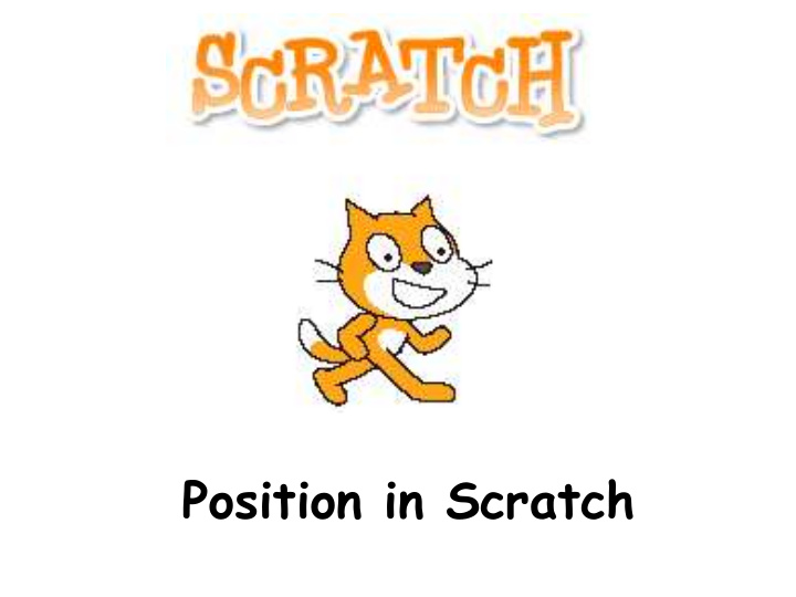 position in scratch position on the stage
