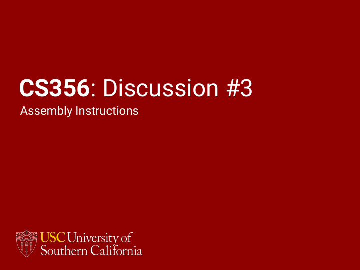 cs356 discussion 3