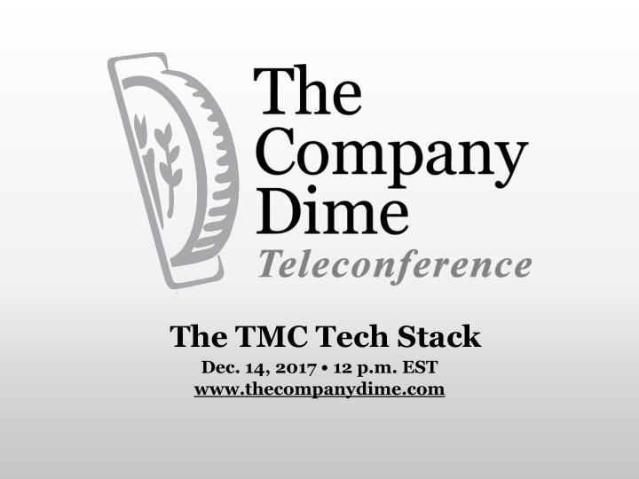 the tmc tech stack