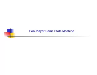 Two-Player Game State Machine      2-Player Game State Diagram  2PG2  2-Player
