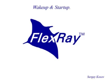 Contents.   General Notes   Node architecture   Wakeup &amp; startup Diagram   Wakeup