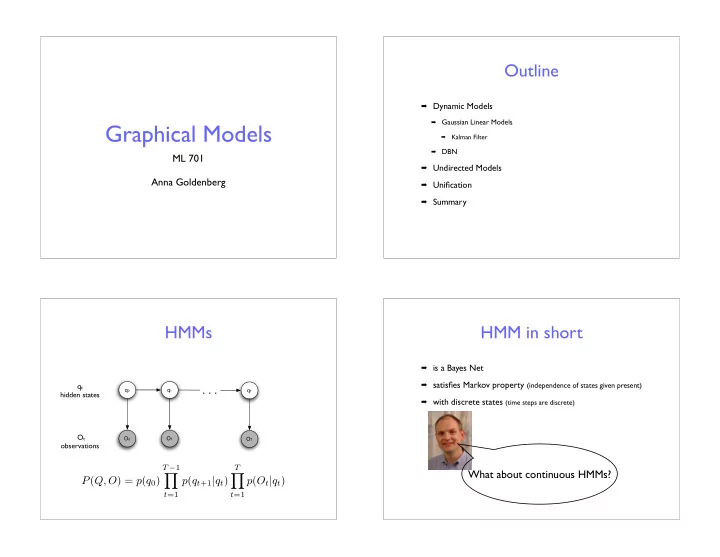 graphical models