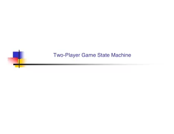 Two-Player Game State Machine  2-Player Game Java Interface  2PG2  2-Player Game State Diagram