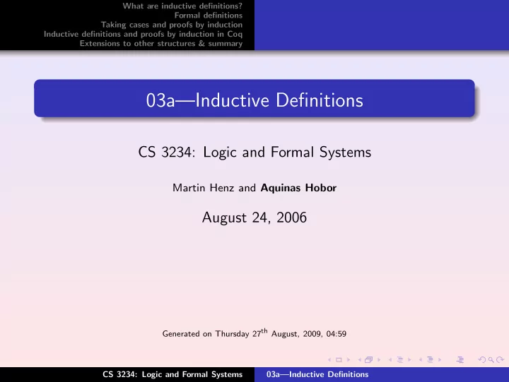 03a inductive definitions