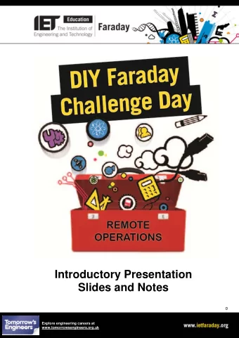 Introductory Presentation  Slides and Notes  0  Explore engineering careers at