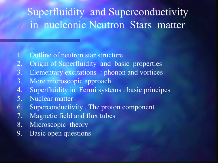 superfluidity and superconductivity in nucleonic neutron