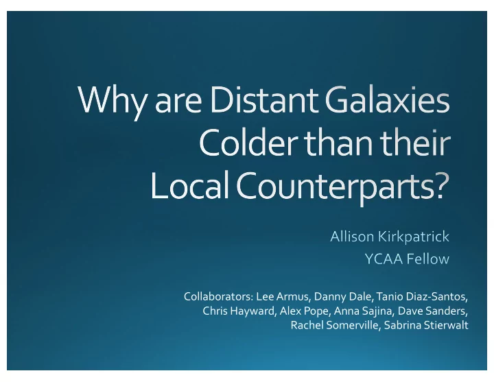 collaborators lee armus danny dale tanio diaz santos
