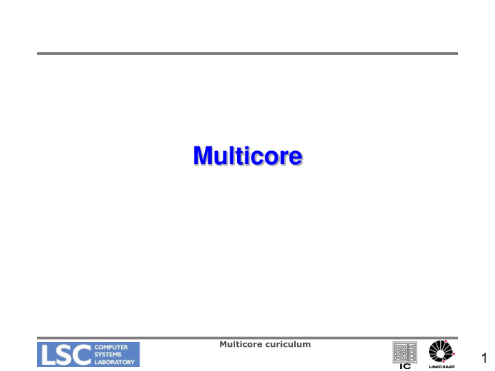 multicore