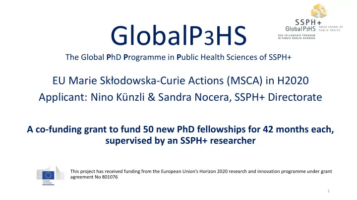 globalp 3 hs