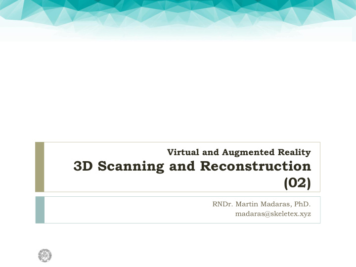 3d scanning and reconstruction 02