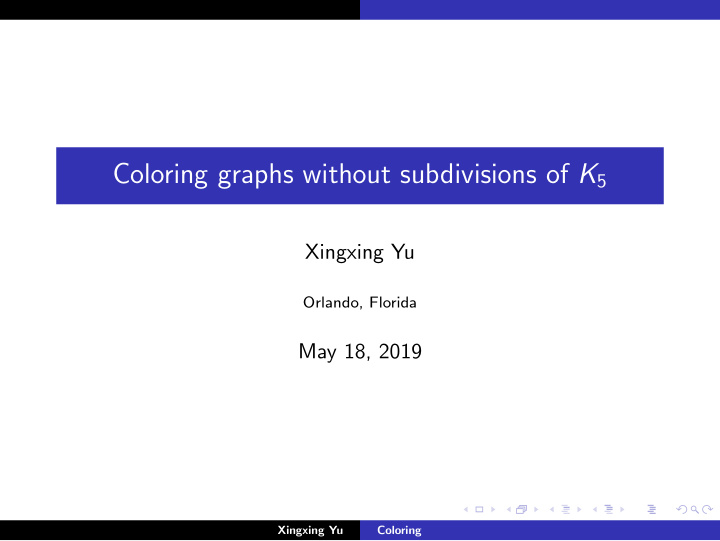 the four color theorem