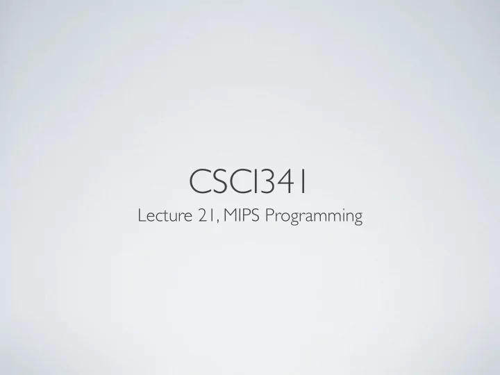 csci341