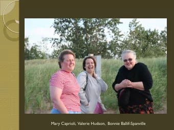 Mary Caprioli,  Valerie Hudson,  Bonnie Ballif-Spanville  Rania al-Baz  I had to tell the truth.