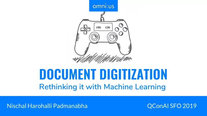 document digitization
