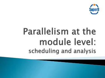 Data processing in the BaBar environment:  Configuration done  through Tcl files  Analysis