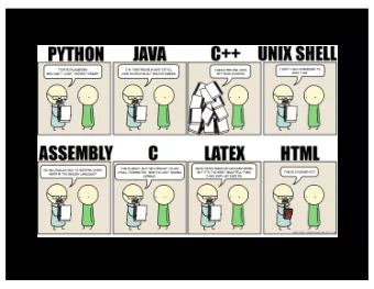 CS 152:  Programming Language Paradigms  Prof. Tom Austin  San Jos State University  Looks nice!