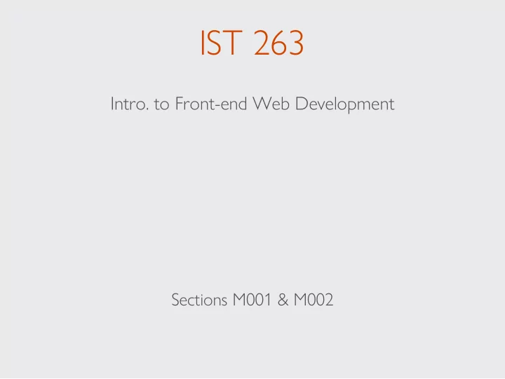 ist 263