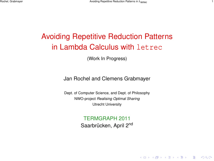 in lambda calculus with letrec