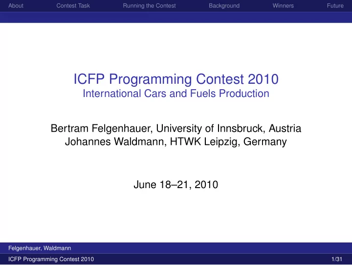 icfp programming contest 2010