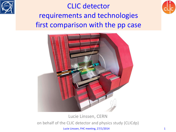 clic detector requirements and technologies first