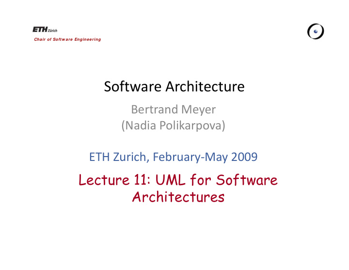 s ft software architecture a hit t