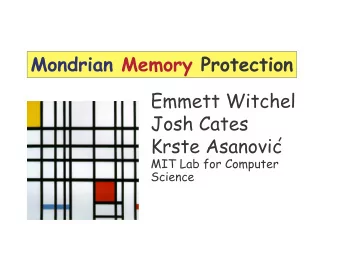 Single Address Space  o  RW  RO  EX  NO  o  Kernel  vfat.o  Single Address Space  o  RW  RO  EX  o