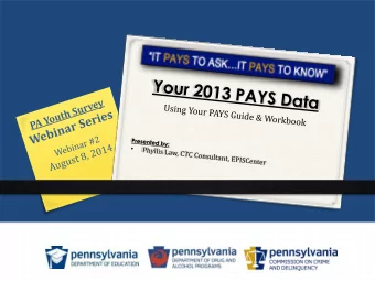 PAYS Team  Phyllis Law  Sebrina Doyle  Communities That  Research Assistant  Care Consultant